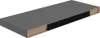 vidaXL Schweberegale 2 Stk. Hochglanz-Grau 60x23,5x3,8 cm Produktbild-Vorschau 14