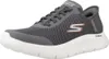 A single gray Skechers Go Walk Flex Hnds Up shoe is shown against a white background. Anteprima dell’immagine prodotto
