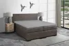 Mr.Sandman Elasthan Classic Topper Spannbetttuch Chrom Produktbild-Vorschau 3