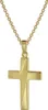 trendor 75814 Halskette mit Kreuz-Anhänger für Herren Gold Produktbild-Vorschau 1