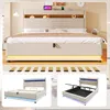 Merax Polsterbett 180x200 cm, Doppelbett mit USB Typ-C Produktbild-Vorschau 9