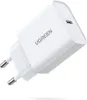 A white Ugreen USB-C charger with EU plug. Náhled obrázku produktu