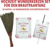 Hochzeit Wunderkerzen Set Brautpaartanz Ringe 40 Karten & Produktbild-Vorschau 2