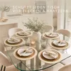 Deko Untersetzer Boho Rund mit Fransen 25cm 8 Stück Produktbild-Vorschau 4