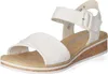 Rieker Damen Keil-Sandaletten Weiß Voir les images du produit 27