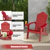 KOMFOTTEU Stolička Adirondack s držiakom na nápoje, Náhľad obrázku produktu 2