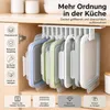 Topfdeckelhalter Küche 2er Set, hängender Deckel Organizer Produktbild-Vorschau 3