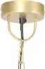 vidaXL Hängelampe Industriestil 25 W Messing Rund 42 cm E27 Produktbild-Vorschau 4