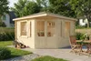 Alpholz 5-Eck Gartenhaus Monica Royal aus Massiv-holz, Produktbild-Vorschau 5