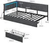 AODEMOKO Polsterbett Schlafsofa 90x200 cm mit Produktbild-Vorschau 9