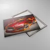 Bild auf Leinwand - Leinwandbild - Auto Flammen Rot - Produktbild-Vorschau 2