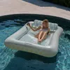 Schwimmmatratze PVC Türkis Produktbild-Vorschau 5