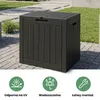 Skrzynia ogrodowa wodoodporna 117L pojemnik na poduszki i Podgląd zdjęcia produktu 6
