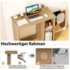 A desk with a laptop, notebook, and other items, with close-up feature illustrations below. Náhľad obrázku produktu