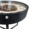 bhp B152573 IVANA Couchtisch, Metall schwarz, Glasplatte, Produktbild-Vorschau 3