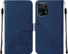 OPPO Find X5 Hülle, Schlank Prägung Flip Leder Kartenfächer Produktbild-Vorschau 1