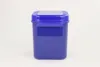 A blue plastic storage container with a lid, shown against a white background. Anteprima dell’immagine prodotto