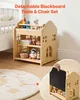 VEVOR Montessori-tafel- en stoelset, hout, 3-in-1 Productafbeelding-voorbeeld 4
