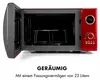 Klarstein Fine Dinesty 2-in-1 Mikrowelle - Retro Produktbild-Vorschau 6