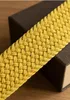 Flechtgürtel Elastisch – Uni Stretchgürtel aus Stoff, Produktbild-Vorschau 6