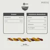 A graphic displaying product information for dog treats, including ingredients, nutritional analysis, and a picture of the product. Náhled obrázku produktu