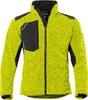 Qualitex Strick-Fleecejacke - wärmende (melange) Produktbild-Vorschau 1