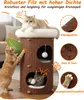 3-stöckige Kratztonne XL für Katzen bis 20 kg, mit 2 Produktbild-Vorschau 4