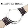 Damen Einfache Stil Armbanduhr Lederarmband für Frauen Produktbild-Vorschau 3
