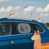 Mr. & Mrs. Panda Auto Sonnenblende Bär Kaffee - Grau Produktbild-Vorschau 4