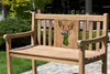 deVries Teakholz Gartenbank Woodie Hirsch 120 cm Produktbild-Vorschau 5