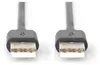 DIGITUS USB 2.0 Anschlusskabel Typ A -A  St/St     1.8m,  Anteprima dell’immagine prodotto 3