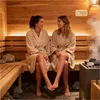 Sauna Thermometer Hygrometer 2-in-1 Kombigerät,Echtholz Produktbild-Vorschau 6