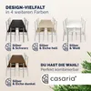 CASARIA® Gruppo di Sedute Paul  Set 5 Pezzi Tavolo da Anteprima dell’immagine prodotto 8