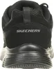 Close-up view of the heel and back of a black Skechers sneaker. Anteprima dell’immagine prodotto