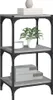 vidaXL Regál na knihy Grey Sonoma 40x33x70,5 cm z dreva a Náhľad obrázku produktu 4