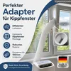 Klimanlage Kippfenster Auslass Adapter für 150mm Schlauch Produktbild-Vorschau 4