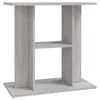 vidaXL Aquariumständer Grau Sonoma 60 x 30 x 60 cm Produktbild-Vorschau 1