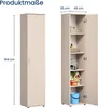 Armoire étroite polyvalente de 40 cm de large avec 1 porte Voir les images du produit 2