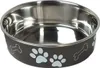 Ciotola in acciaio inox Karlie Ascar 21 cm 1500 ml nero Anteprima dell’immagine prodotto 1
