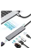 USB C Hub, USB C Adapter MacBook Pro Adapter, 7 in 1 mit 4K Produktbild-Vorschau 4