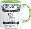 Songwriterin Und Prinzessin Tasse Geschenk Für Eine Produktbild-Vorschau 1