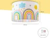 Deckenlampe Kinder Pendelleuchte Kinderzimmer Stoffschirm Produktbild-Vorschau 3