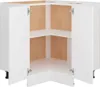 vidaXL Eckunterschrank Weiß 75,5x75,5x80,5 cm Holzwerkstoff Produktbild-Vorschau 6