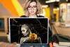 MuchoWow® Laptop Aufkleber Sticker Cover Frauen - Rosen - Produktbild-Vorschau 5