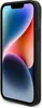 A black phone case with a phone inside, shown from a side angle. Voir les images du produit