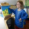 EDUPLAY 240-009 Malkittel für Kinder, Universalgröße aus Produktbild-Vorschau 2