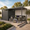 HOME DELUXE Gartenhaus inkl. Überdachung LEVANTO - Produktbild-Vorschau 2