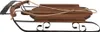Clayre & Eef Decorazione Slitta 71x39x14 cm Legno marrone Anteprima dell’immagine prodotto 1