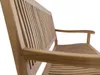 Stabile 4-sitzer Gartenbank Kingsbury in Premium Teak 180 cm Produktbild-Vorschau