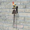 Moritz Türglocke Glocke Hahn Huhn bunter Schwanz Wandglocke Produktbild-Vorschau 2